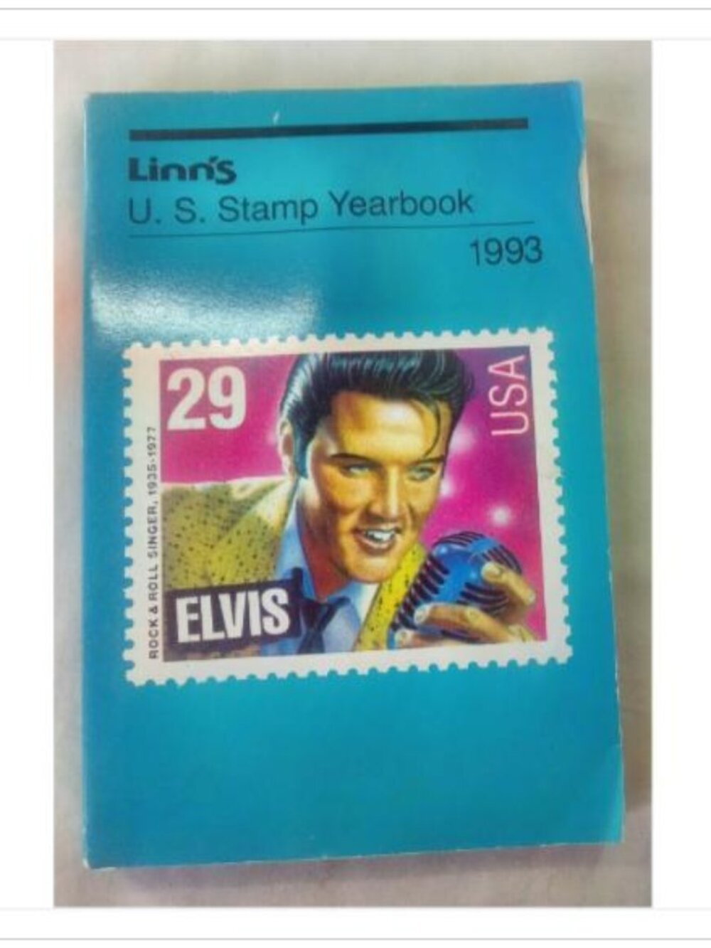 Linn's U. S. Stamp Yearbook 1993 George Amick 1994 Paperback Vintage Novel Read